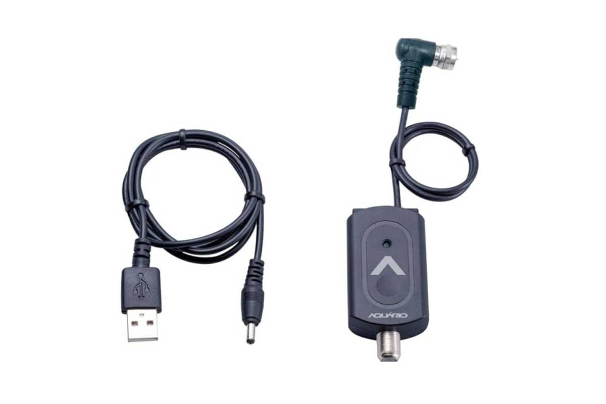Booster Amplificador Interno De Sinal De Tv ilustrando nosso artigo sobre: Utilizando amplificadores para melhorar a qualidade do sinal da TV.