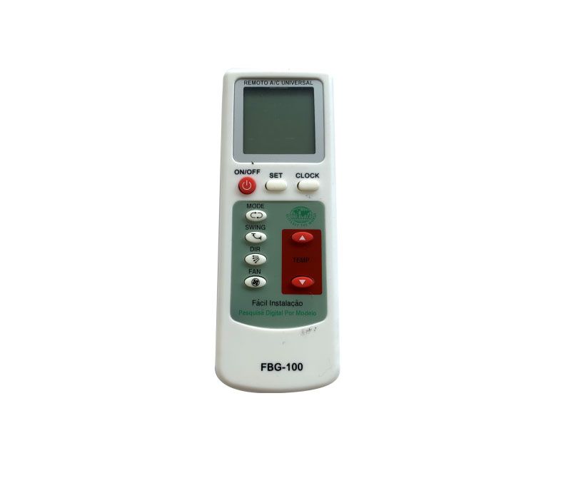 fbg 100 controle ar condicionado universal