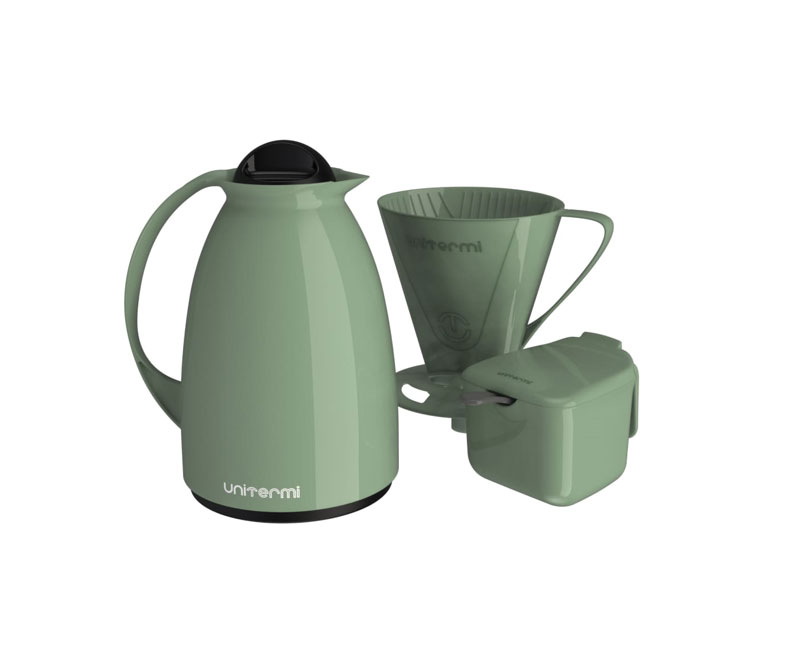 Kit café prático verde