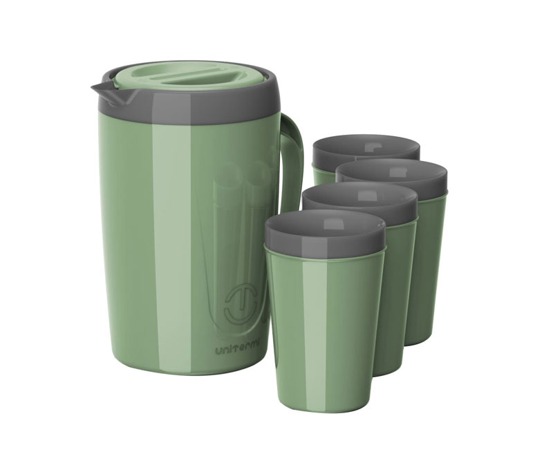 Kit jarra caribe 2,0l verde