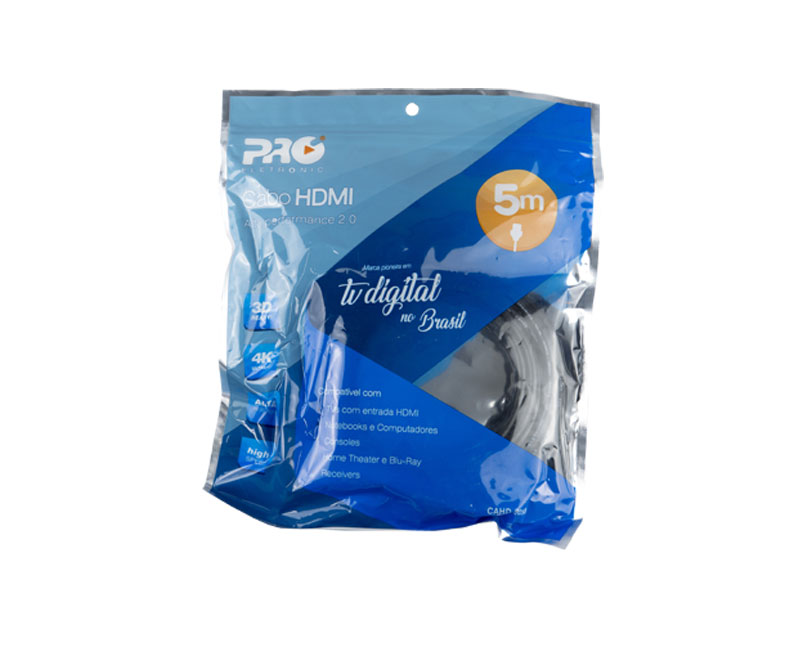cabo hdmi 5m - proeletronic