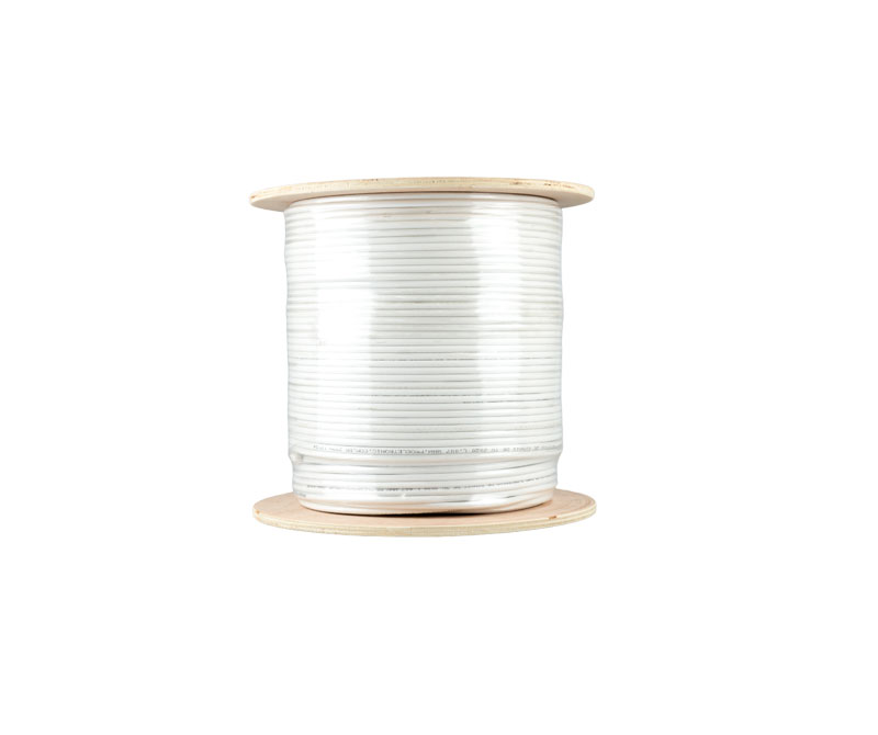 bobina cabo coaxial rg59 40% 300m - proeletronic