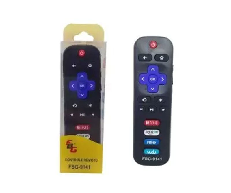 fbg 9141 controle tv smart tcl roku