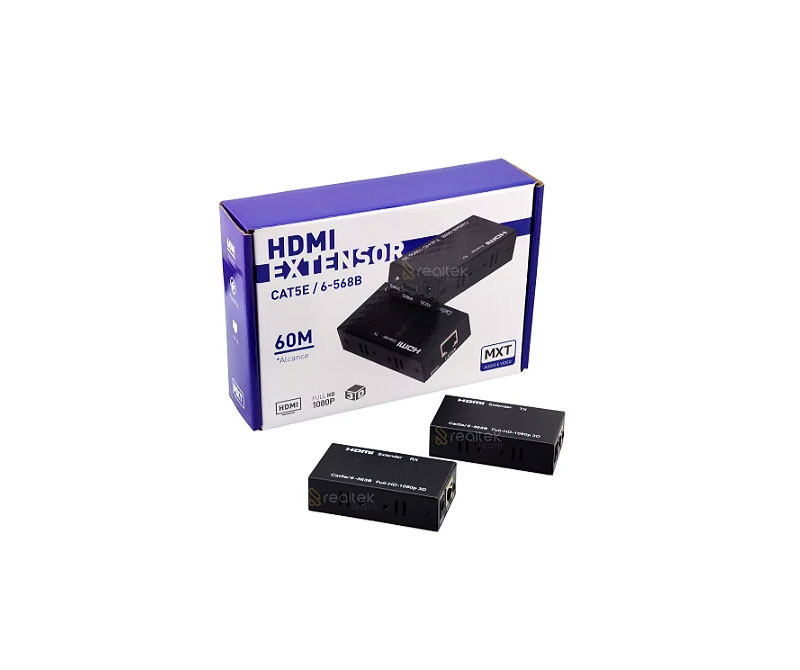extensor hdmi via cabo de rede - mxt