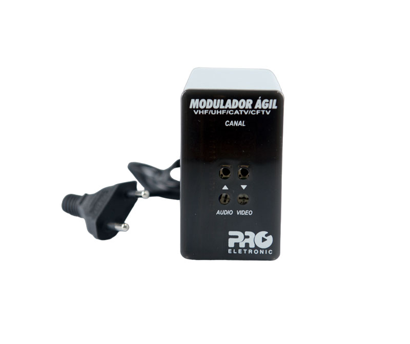 modulador agil vhf/uhf/catv/cftv - proeletronic