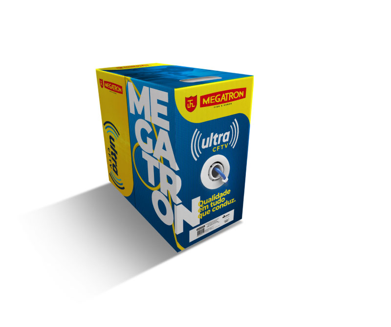 cabo ultra cftv 4p cx 300m az - megatron